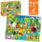 QUOKKA 100 Piece Puzzles for Kids Ages 4-6 – 3 Floor Kids Puzzles Ages 6-8 Year Old – Toy for Learning Ocean & Forest Animals for 8-10 yo – Jigsaw Toddler Game for Boy and Girl Ages 3-5
